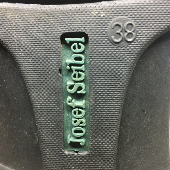 Josef Seibel 7.5 Black Slip On Women's Shoes Eu 38 - Picture 8 of 8